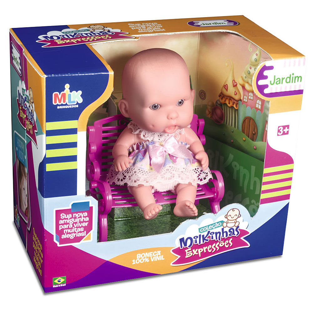 Coleção Milkinhas Expressões Jardim<br>593