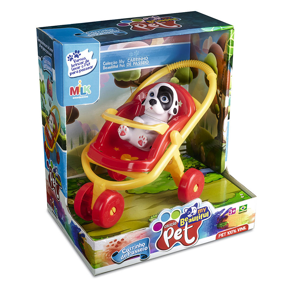 Coleção My Beautiful Pet Carrinho de Passeio<br>723